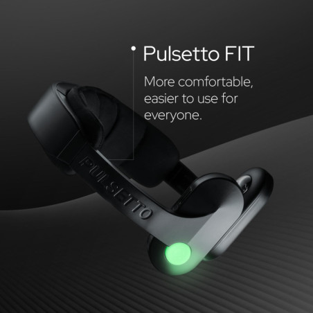 Pulsetto FIT Wearable - Technologie Neuro Brevetée pour Relaxation, Équilibre, Concentration et Sommeil
