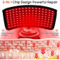 Appareil 3 en 1 de luminothérapie rouge 660NM & 850NM pour corps et visage – tapis, ceinture, support amovibles Appareil 3 en 1 de luminothérapie rouge 660NM & 850NM pour corps et visage – tapis, ceinture, support amovibles