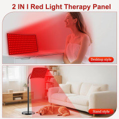 Lampe Thérapie Lumière Rouge & Infrarouge 660nm/850nm