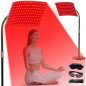 Lampe de Thérapie à Lumière Rouge 660nm/850nm avec Support Réglable pour Corps et Visage