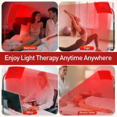Lampe Thérapie Lumière Rouge & Infrarouge 660nm/850nm