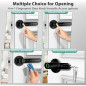 Serrure à empreinte digitale avec clavier, entrée sans clé pour porte de chambre, bureau, hôtel, appartement Serrure à empreinte digitale avec clavier, entrée sans clé pour porte de chambre, bureau, hôtel, appartement