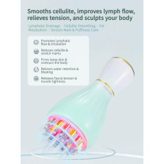 Appareil de Drainage Lymphatique Anti-Cellulite Vert Dégradé