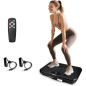 Shake Plate Vibration Exercise Machine for Lymphatic Drainage & Weight Loss, 400 lbs Capacity Whole Body Workout Shake Plate Vibration Exercise Machine for Lymphatic Drainage & Weight Loss, 400 lbs Capacity Whole Body Workout