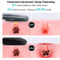 Brosse Nettoyante Visage COSLUS Silicone Étanche Rechargeable, 5 Modes, Nettoyage Profond Anti-Points Noirs