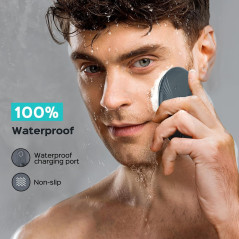 Brosse Nettoyante Visage COSLUS Silicone Étanche Rechargeable