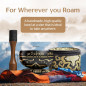 Handmade Tibetan Etched Singing Bowl Set with Case, Cushion, Mallet & Guide – Meditation & Stress Relief Tool Handmade Tibetan Etched Singing Bowl Set with Case, Cushion, Mallet & Guide – Meditation & Stress Relief Tool