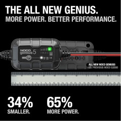 Chargeur Intelligent NOCO GENIUS5 5A 6V/12V avec Protection