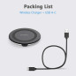 Yootech 10W Wireless Charger Pad for iPhone 17/16/15/14/13/SE, Samsung Galaxy S25/S24/S23, AirPods Pro 3