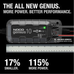 Chargeur Intelligent NOCO GENIUS10 10A 6V/12V avec Protection