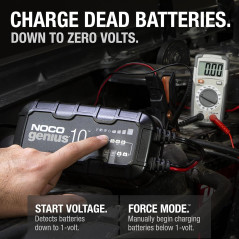 Chargeur Intelligent NOCO GENIUS10 10A 6V/12V avec Protection