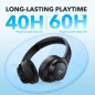 Casque Bluetooth Soundcore Q20i ANC Hybrid, 40H, Audio Hi-Res, Bass Puissant, Mode Transparence, App Casque Bluetooth Soundcore Q20i ANC Hybrid, 40H, Audio Hi-Res, Bass Puissant, Mode Transparence, App