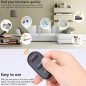 VODESON Key Finder & TV Remote Locator, 80dB RF No Smartphone Needed, Easy Use for Elderly, Keychain Tracker VODESON Key Finder & TV Remote Locator, 80dB RF No Smartphone Needed, Easy Use for Elderly, Keychain Tracker