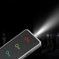 Localisateur de clés sans fil avec LED - 4 récepteurs et télécommande, idéal seniors, pour clés, téléphone, portefeuille, téléco