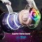 Ozeino 7.1 Surround Sound Gaming Headset with Noise Canceling Mic & LED Light for PC, PS4/5, Xbox, Switch Ozeino 7.1 Surround Sound Gaming Headset with Noise Canceling Mic & LED Light for PC, PS4/5, Xbox, Switch