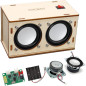 Kit DIY STEM : Construisez votre propre enceinte Bluetooth à double haut-parleur - Expérience électronique débutant, 10+ ans Kit DIY STEM : Construisez votre propre enceinte Bluetooth à double haut-parleur - Expérience électronique débutant, 10+ ans