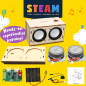 Kit DIY STEM : Construisez votre propre enceinte Bluetooth à double haut-parleur - Expérience électronique débutant, 10+ ans Kit DIY STEM : Construisez votre propre enceinte Bluetooth à double haut-parleur - Expérience électronique débutant, 10+ ans