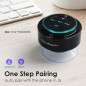 XLeader Pro Shower Speaker, IPX7 Waterproof Bluetooth with Suction Cup & Mic, 12H Playtime - SoundAngel Mate