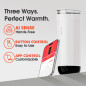 VSITOO S5 16oz Heated Travel Mug with Auto-Sensing AI, Hands-Free Temperature Control, White VSITOO S5 16oz Heated Travel Mug with Auto-Sensing AI, Hands-Free Temperature Control, White