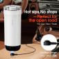 VSITOO S5 Mug de voyage chauffant 16oz, AI auto-chauffant 120-150°F, contrôle mains libres, blanc VSITOO S5 Mug de voyage chauffant 16oz, AI auto-chauffant 120-150°F, contrôle mains libres, blanc