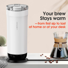 VSITOO S5 Mug Chauffant 16oz Auto-Sensing AI - Cadeau Idéal