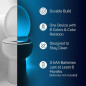 2 Pack Lampe de Toilette Originale avec Capteur de Mouvement – Gadget Salle de Bain Fun et Utile 2 Pack Lampe de Toilette Originale avec Capteur de Mouvement – Gadget Salle de Bain Fun et Utile