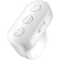 Wireless Scrolling Ring Remote for TikTok, YouTube, IG Shorts - Fingertip Page Turner Clicker (White) Wireless Scrolling Ring Remote for TikTok, YouTube, IG Shorts - Fingertip Page Turner Clicker (White)