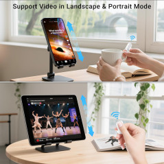 Télécommande Scroll Sans Fil pour TikTok & YouTube - Compatible iPhone/iPad/Android
