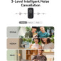 Hollyland Lark A1 Wireless Microphone System for iPhone 17/16/15 & Android, Noise Cancel, Magnetic Mini Mic (2TX+USB-C RX) Hollyland Lark A1 Wireless Microphone System for iPhone 17/16/15 & Android, Noise Cancel, Magnetic Mini Mic (2TX+USB-C RX)