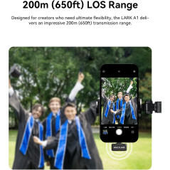 Microphone Sans Fil Hollyland Lark A1 pour iPhone & Android