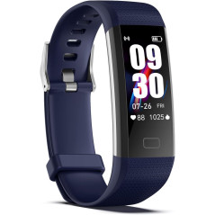 Fitness Tracker with Heart Rate, Step Counter & Sleep Monitor - Waterproof