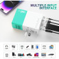Mini Projecteur Portable LED pour Film en Plein Air, Compatible Smartphone, Tablette, PC, PS, USB Mini Projecteur Portable LED pour Film en Plein Air, Compatible Smartphone, Tablette, PC, PS, USB