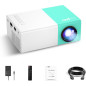 Mini Projecteur Portable LED pour Film en Plein Air, Compatible Smartphone, Tablette, PC, PS, USB Mini Projecteur Portable LED pour Film en Plein Air, Compatible Smartphone, Tablette, PC, PS, USB