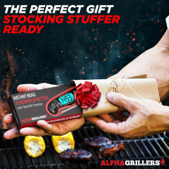 Thermomètre numérique Alpha Grillers pour viande - Lecture instantanée, cadeau idéal pour les hommes