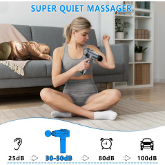 Massage Gun for Athletes - Deep Tissue Percussion Massager with 30 Speeds