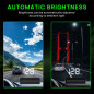 Affichage Tête Haute Voiture K1 Blanc, GPS Digital HUD, Vitesse, Ajustement Luminosité, Plug & Play USB Affichage Tête Haute Voiture K1 Blanc, GPS Digital HUD, Vitesse, Ajustement Luminosité, Plug & Play USB