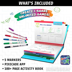 Pixicade by Abacus Brands: Turn Drawings into Playable Video Games!