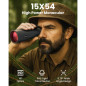 15X54 Monocular Telescope for Adults – Waterproof, BAK4 Prism, FMC Lens, Compact Spotting Scope for Outdoor Activities