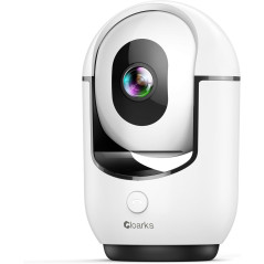 2K WiFi Pan/Tilt Indoor Security Camera with AI Motion & 2-Way Audio
