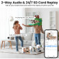 2K Home Security Cameras 2-Pack, Indoor/Outdoor, Color Night Vision, White Light, Siren, Alexa/Google Compatible 2K Home Security Cameras 2-Pack, Indoor/Outdoor, Color Night Vision, White Light, Siren, Alexa/Google Compatible