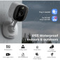 2K Home Security Cameras 2-Pack, Indoor/Outdoor, Color Night Vision, White Light, Siren, Alexa/Google Compatible 2K Home Security Cameras 2-Pack, Indoor/Outdoor, Color Night Vision, White Light, Siren, Alexa/Google Compatible