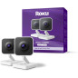 Caméra Intérieure Roku 2-Pack - Sécurité Maison Filaires, Vision Nuit 1080p, Détection Mouvement, WiFi 6, Alexa & Google Caméra Intérieure Roku 2-Pack - Sécurité Maison Filaires, Vision Nuit 1080p, Détection Mouvement, WiFi 6, Alexa & Google