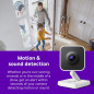 Roku Indoor Security Camera 2-Pack – 1080p HD, Night Vision, Motion & Sound Detection, Alexa & Google Compatible Roku Indoor Security Camera 2-Pack – 1080p HD, Night Vision, Motion & Sound Detection, Alexa & Google Compatible