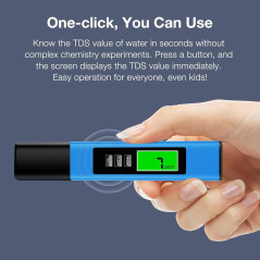 2025 4-in-1 Digital TDS Meter - Accurate TDS, EC & Temp Tester (°C/°F) for Water, RO/DI, Aquariums - 0-9999ppm