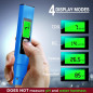2025 TDS Mètre Digital 4 en 1 - Testeur d'eau précis TDS, EC, Température (°C/°F) jusqu'à 9999ppm 2025 TDS Mètre Digital 4 en 1 - Testeur d'eau précis TDS, EC, Température (°C/°F) jusqu'à 9999ppm