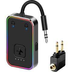 Beeitzie Ultra Bluetooth 5.4 émetteur audio sans fil 2 casques