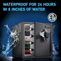 Coffre-fort SentrySafe 1.23 pi³ Résistant Eau & Feu digitale