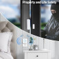 Satisure Wireless Door Chime with Contact Sensor, 600FT Range, 58 Chimes, 5 Volume Levels & LED Alerts Satisure Wireless Door Chime with Contact Sensor, 600FT Range, 58 Chimes, 5 Volume Levels & LED Alerts