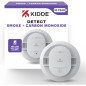Kidde 10-Year Battery Smoke & Carbon Monoxide Detector with LED Warning Lights, Model 30CUD10 Kidde 10-Year Battery Smoke & Carbon Monoxide Detector with LED Warning Lights, Model 30CUD10