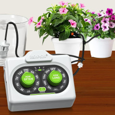 RAINPOINT Automatic Plant Waterer for 10-15 Pots, Adjustable & Waterproof